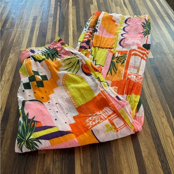 SOLD Haute Hippie wide leg Palazzo beach pants Sz S - Picture 5 of 6